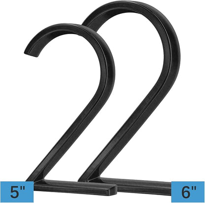 6" Stainless Steel Floating House Number 2, Metal Modern House Numbers, Mailbox Decor Number with Nail Kit, Coated Black, 911 Visibility Signage (Large 2)