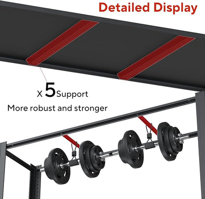Garage Shelving, Heavy Duty Storage Shelves Metal Shelf Unit Adjustable Industrial Storage Racks for Shop,Warehouse,Basement (83" H X 55" W X 24" D, 6)