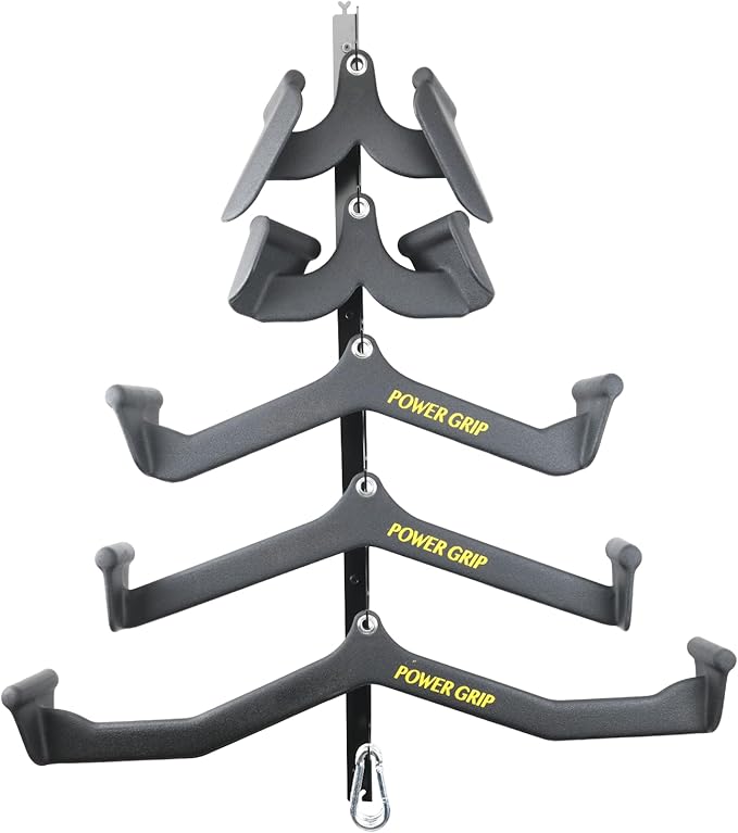 VAIIO lat pull down bar storage, One-piece molding gym storage wall organizer, Large-capacity storage gym storage rack, home gym organizer