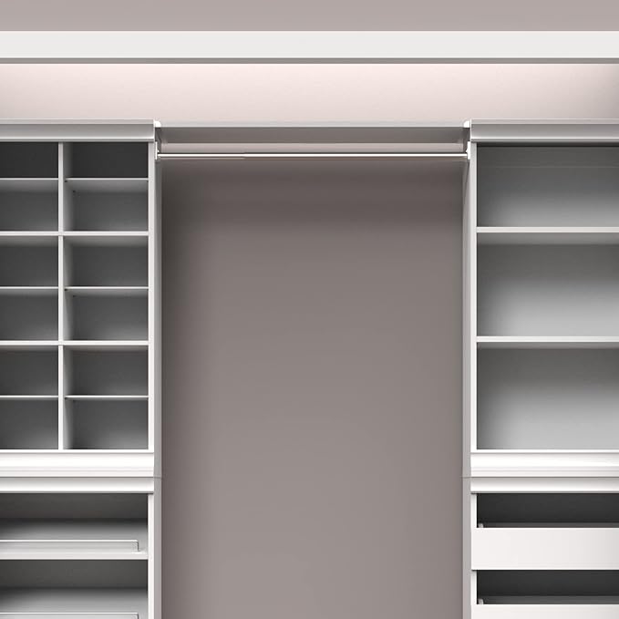 ClosetMaid Modular Closet Collection Shelf and Hang Rod Accessory Kit, 36-Inch Shelf and Hang Rod Kit