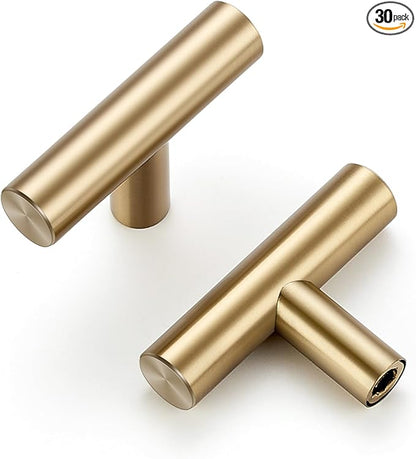 Ravinte 2'' Cabinet Handles Stainless Steel Satin Nickel Kitchen Cabinet Hardware Handles of Kitchen Cupboard Handles 30 Pack