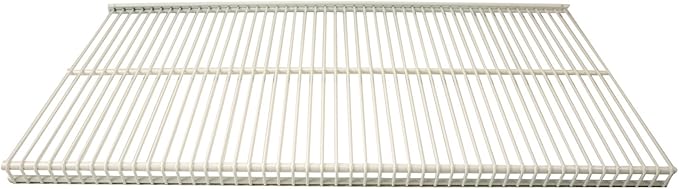 Organized Living freedomRail Ventilated Shelf, 48-inch x 12-inch - White