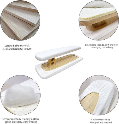 Chest and Sleeve Ironing Board,Two-Sided Ironing Board Professional Garment Pressing Aide