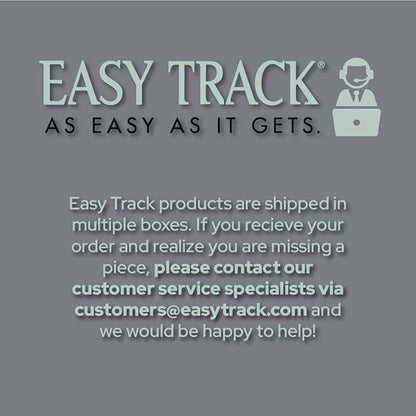 Easy Track Adjustable Corner Tower Clothing Storage Kit Closet Organizer, White