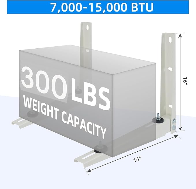 Mini Split Wall Mounting Bracket for Mini Split Ac/Heating System Unit 7000-15000 BTU, Heavy Duty Support Bracket for for Ductless Split Ac Unit, HVAC, Compressor