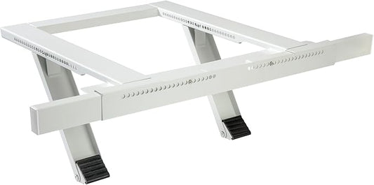Ivation Air Conditioner Support Bracket, No Tools or Drilling Required - Easy to Install Window AC Mount - Heavy Duty Steel, Holds Up to 200lbs - Fits Single Or Double Hung Windows 19.25H by 17.25L