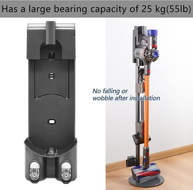 Docking Station Replacement - Wall Mount Accessories Bracket Compatible with Dyson V6 DC58 DC59 DC61 DC62 DC30 DC31 DC34 DC35 DC44 DC45 Model Vacuums Vacuum Cleaner
