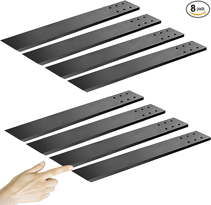 Hidden Granite Countertop Support Brackets Thick Heavy Duty Counter top Brackets,Flat Black Wall Mount Support Countertop Overhang Support for Quartz, Wood, Concrete,Island,20inch 8Pack