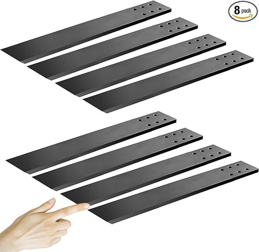 Hidden Granite Countertop Support Brackets Thick Heavy Duty Counter top Brackets,Flat Black Wall Mount Support Countertop Overhang Support for Quartz, Wood, Concrete,Island,20inch 8Pack