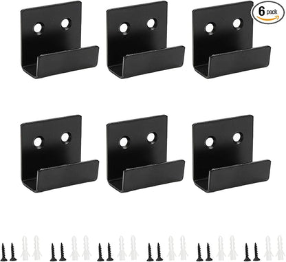 Wall Mounted Hook Fastener Tile Bracket for Ceramic Tile Display Large - 6pcs