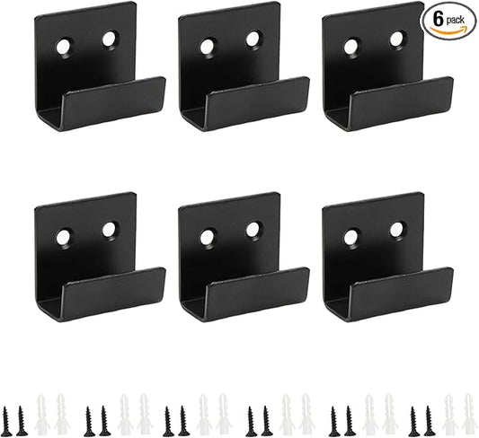 Wall Mounted Hook Fastener Tile Bracket for Ceramic Tile Display Large - 6pcs