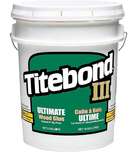 Wood Glue, 5 gal., Tan