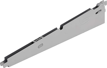 Rubbermaid Garage FastTrack Bracket 16" Deep Shelf Bracket with Speed Clips Satin Nickel Wall Mounted Storage System for Home/Garage/Tool Organization