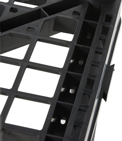 Gracious Living 72 Inch 5 Shelf Heavy Duty Light Weight Garage or Indoor Storage Unit Holds up to 150 Pounds with Easy Assembly (1 Pack), Black