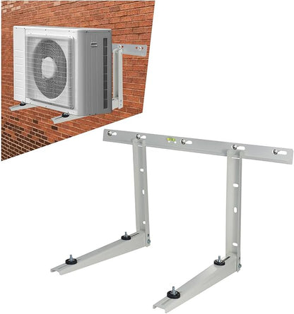 Qualward Mini Split Wall Mounting Bracket for Universal Ductless Air Conditioners, Heavy Duty Support Bracket for AC, Heat Pumps Compressors 9000-36000 BTU