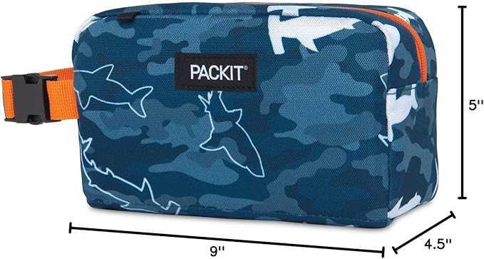 Packit, Box Snack Freezable Camo Sharks