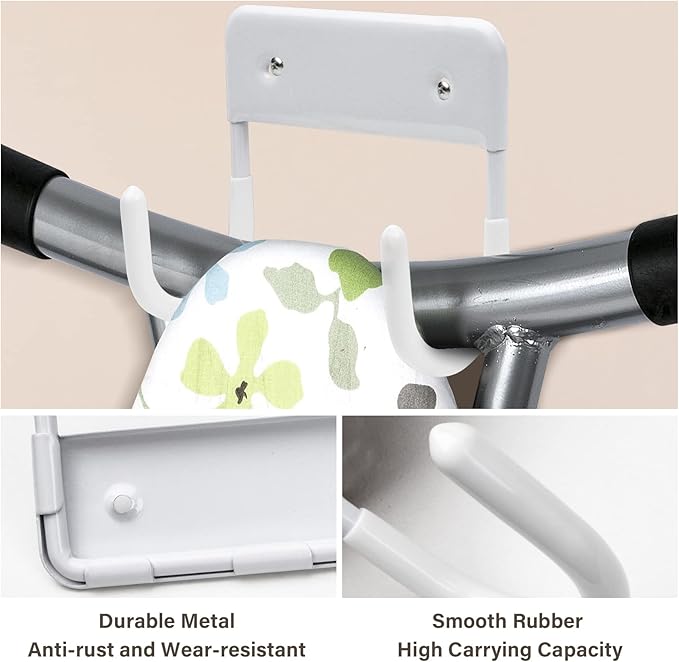 Alpinista Ironing Board Hanger Iron Board Wall Mount for Laundry Rooms, White