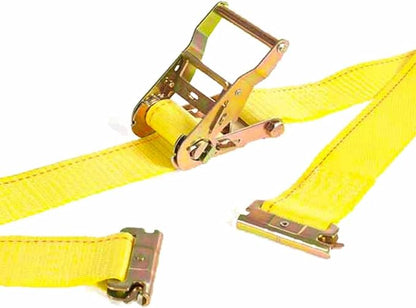 DC Cargo Mall E Track Tie-Down Kit - 25 Pieces: 4 ft Black Rails, E-Track Tie-Down Accessories, & Bag
