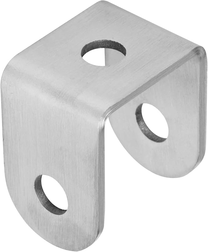 GBGS U Bracket 1-1/2",304 Stainless Steel,10 Pack