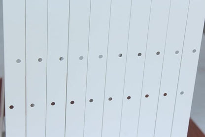 8 Pack L22 x H 12" White Heavy Duty Shelf Brackets with Screws Metal Shelf Brackets Shelf Support Angle Brackets for Shelves L Brackets Heavy Duty Floating Shelf
