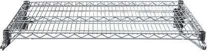Heavy Duty Chrome Wire Storage Wall Shelf (14" x 60")