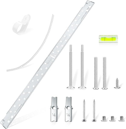 WB56X35363 Microwave Mounting Plate/Bracket Kit Compatible with GE Microwave Ovens WB02X35527 AP6986668 WB56X10669 PS16216996 1167916 AH1021820 EA1021820(with WB02X35527 Screw Assembly & Column Level)