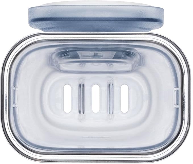 OXO Good Grips Stronghold Suction Multipurpose Shower Accessory Cup,Clear,