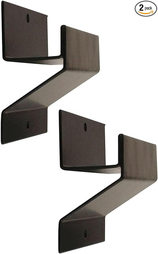 Tetra-Teknica Wall Mount Ladder Hanger GMH-02-2P Garage Utility Hook Multi-Functional for Step Ladder, Wheelbarroow, and Other Tools, 2-Pack