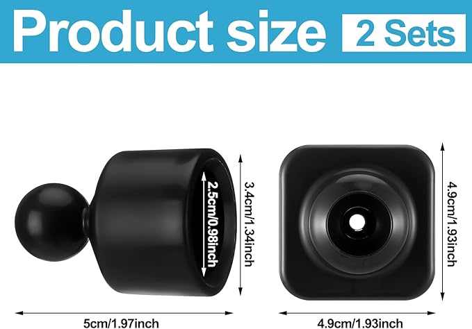 2 Sets Angled Shower Rod Mount for Sloped Walls Angled Wall Bracket for 25 mm Shower Bar Low Cost Solution