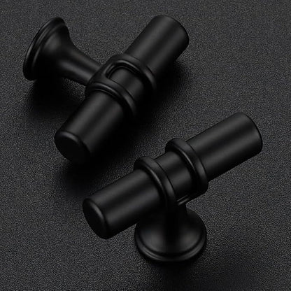 30 Pack Matte Black Cabinet Knobs - Kitchen Cabinet Knobs Cabinet Pulls for Kitchen Cabinet Drawer Stainless Steel Dresser Knobs for Cabinet Hardware 2in Length Single Hole