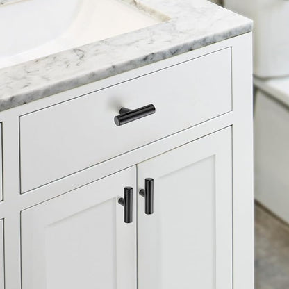 JOY DECOR 40 Pack Cabinet Knobs, Black Cabinet Handles, 2in Kitchen Cabinet Knobs, Single Hole Drawer Knobs for Dresser Drawers