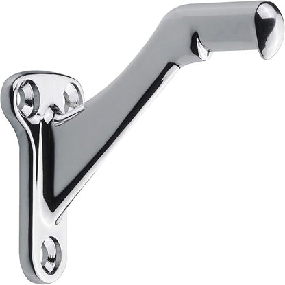 Triumph Hardware,3 Pack,3" Heavy Duty Handrail Bracket Polished Chrome,Stair Railing Bracket