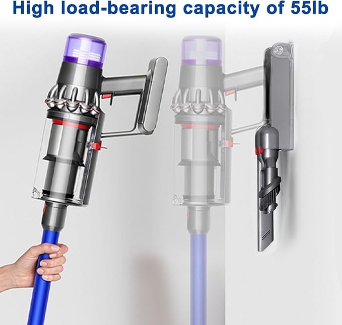 Vacuum Cleaner Docking Station - Wall Mounted Accessories Bracket Compatible with Dyson V10 Cord-Free Vacuum Cleaners | Part no. 969042-01，do not fit Dyson v11 Vacuum Cleaner