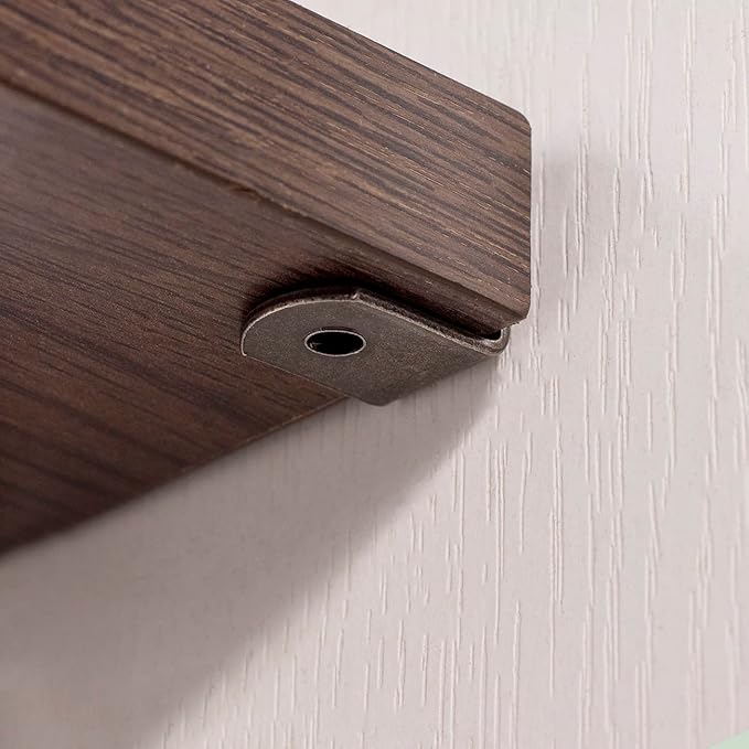 Shelf Support Pegs L-Shaped Shelf Pins 1/4 Inch (6.35mm) Diameter for Kitchen Cabinet Closet & Bookcase Shelves, 20 Pcs Gun Metal Color