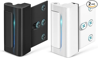 Home Security Door Lock Door Reinforcement Lock: Metal Door Locks for Front Door Locks for Kids Safety Child Proof Door Latch for Top Inside Deadbolt Lock