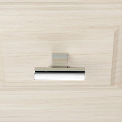 KOOFIZO 10-Pack Cabinet Knob - Chrome Pull Handle (50mm / 2 Inch), K20 Solid Hardware for Kitchen Cupboard Door, Bedroom Dresser Drawer, Bathroom Wardrobe