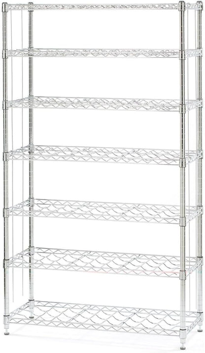 Soro Essentials- Set of 4 Stainless Steel Foot and 3/8"-16 Threaded Insert Wire Shelving Unit Post Leveler - Leveler for Wire Shelving Rack for Kitchen Storage for Precise Height Adjustments