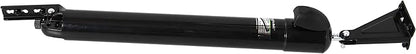 Touch 'n Hold Smooth Door Closer - Single Kit (Black) - Standard-Duty Door Closer with Touch-Button Hold Open Feature & Smooth Closing Motion – for (Medium & Lightweight) Storm, Screen Doors.