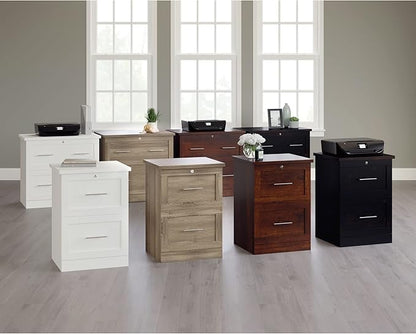 Realspace® 17" D Vertical 2-Drawer File Cabinet, Mulled Cherry