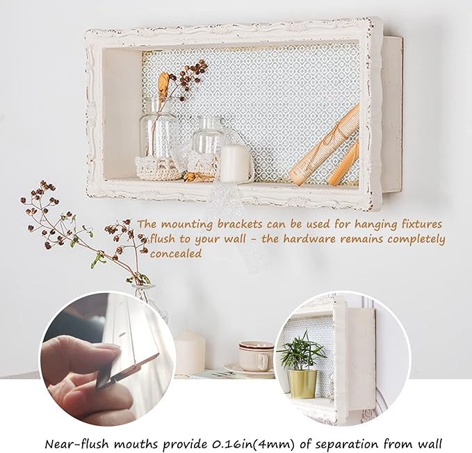 French Cleat Picture Hanger, Aluminum Z Hanger Interlocking Wall Mounting Bracket Hardware Kit Z Clips for Hanging Wall Painting, Mirrors, Panels, Artwork, Cabinet, Whiteboard (6inch-3Pairs)