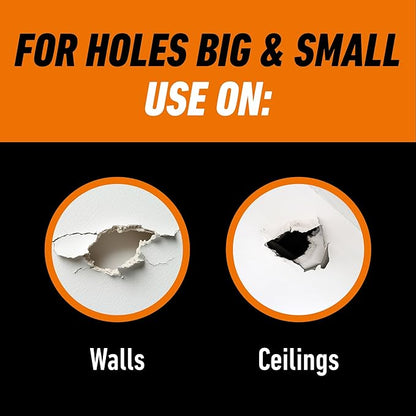 Gorilla Wall Repair Kit Featuring Gorilla Heavy Duty Wall Repair Spackling + Primer White