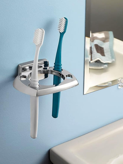 Moen Donnor Collection Chrome 6.25-Inch Diameter Wall Mount Contemporary Bathroom Hand-Towel Ring, P5860 (Pack of 2)