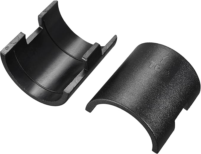uxcell Wire Shelf Clips 1.5 Inch Wire Shelving Lock Clips Plastic for Wire Shelving System, 32 Pcs