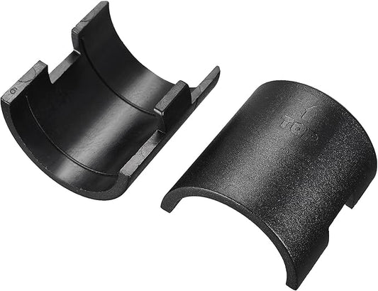 uxcell Wire Shelf Clips 1.5 Inch Wire Shelving Lock Clips Plastic for Wire Shelving System, 32 Pcs