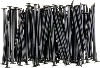 Mr. Pen- Nail Assortment Kit, 600 Pcs, 4 Sizes, Black, Small Nails, Nails for Hanging Pictures, Finishing Nails, Wall Nails for Hanging, Pin Nails, Hardware Nails, Assorted Nails, Galvanized Nails
