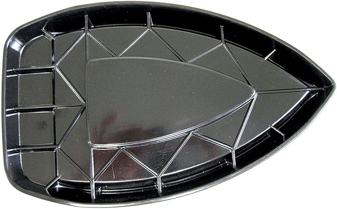New Iron Heat Resistance Plastic Holder Stand Tray Ironing Dock Black Laundry