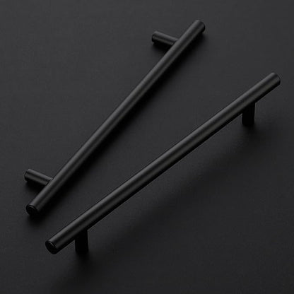 JOY DECOR 60 Pack 10 Inch Cabinet Pulls Kitchen Cabinet Handles with 7-1/2 Inch Hole Center Matte Black Cabinet Hardware Stainless Steel Kitchen Drawer Pulls for Cabinets Cupboard, 192mm Hole Centers