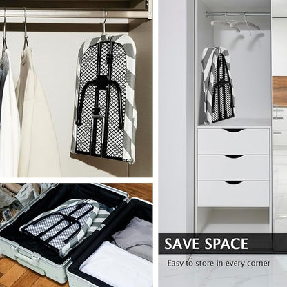 SheeChung Small Ironing Board 12"x32" Foldable Ironing Board with Cotton Cover and Pad,Tabletop Compact Ironing Broad with Retractable Hook & Skidproof Feet for Small Spaces Laundry Room,Grey Striped
