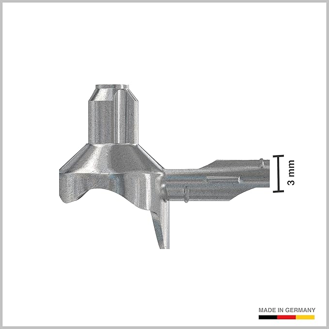 Shelf Support Pegs - Made in Germany - Compatible with IKEA Billy - Cabinet Shelf pins (20 Pieces)