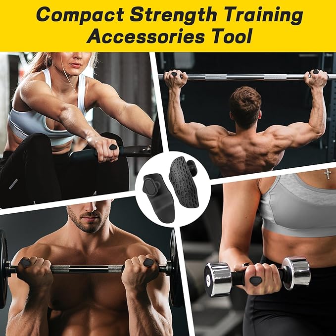 HUAFA Anti-Slip Workout Grips, Gym Grips Weight Lifting Grips Pads, Ergonomics Weight Lifting Gloves for Men Women Deadlift, Fitness Training and Exercise, Gym Grips Pads for Palm Protection